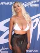 Lindsey Pelas at 4th of July Weekend Poolside Bash in Las Vegas