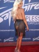 Lindsey Pelas at 4th of July Weekend Poolside Bash in Las Vegas