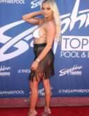 Lindsey Pelas at 4th of July Weekend Poolside Bash in Las Vegas