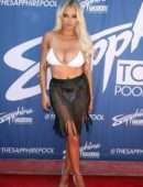 Lindsey Pelas at 4th of July Weekend Poolside Bash in Las Vegas