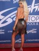 Lindsey Pelas at 4th of July Weekend Poolside Bash in Las Vegas