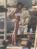 Lorena Rae in Bikini on the Beach in Mykonos