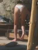 Lorena Rae in Bikini on the Beach in Mykonos