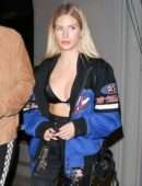 Lottie Moss Leaving Craig’s Restaurant in West Hollywood