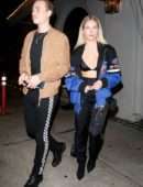 Lottie Moss Leaving Craig’s Restaurant in West Hollywood