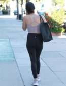 Lucy Hale Outside a Gym in Studio City