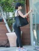 Lucy Hale Outside a Gym in Studio City