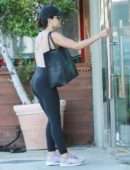 Lucy Hale Outside a Gym in Studio City