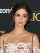 Maia Mitchell at the Premiere of Disney's "The Lion King" in Hollywood