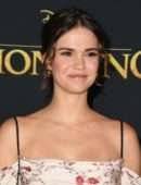 Maia Mitchell at the Premiere of Disney's "The Lion King" in Hollywood