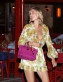 Mandy Bork Leggy, Out and About in St Tropez