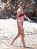 Maria Sharapova Booty in Bikini on a Beach in Italy