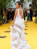 Maya Jama at the European Premiere of "The Lion King" in London