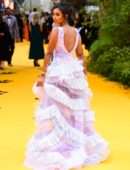 Maya Jama at the European Premiere of "The Lion King" in London