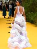 Maya Jama at the European Premiere of "The Lion King" in London
