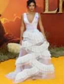 Maya Jama at the European Premiere of "The Lion King" in London