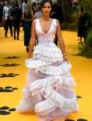 Maya Jama at the European Premiere of "The Lion King" in London