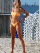 Natalie Roser for Bikini Photoshot at a Beach in Miami