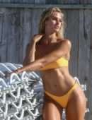 Natalie Roser for Bikini Photoshot at a Beach in Miami