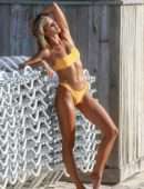 Natalie Roser for Bikini Photoshot at a Beach in Miami