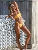 Natalie Roser for Bikini Photoshot at a Beach in Miami
