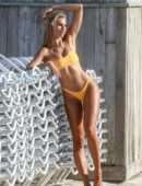Natalie Roser for Bikini Photoshot at a Beach in Miami