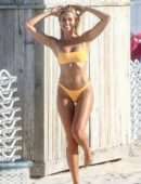 Natalie Roser for Bikini Photoshot at a Beach in Miami