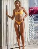 Natalie Roser for Bikini Photoshot at a Beach in Miami