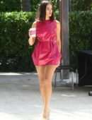Olivia Culpo Outside the W Hotel in Miami