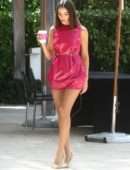 Olivia Culpo Outside the W Hotel in Miami
