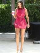 Olivia Culpo Outside the W Hotel in Miami