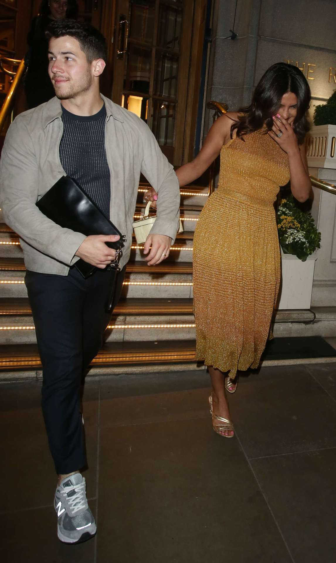 Priyanka Chopra Leaving The Ritz Hotel in London