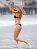 Rachel McCord Booty in Bikini at the Beach in Santa Monica