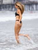 Rachel McCord Booty in Bikini at the Beach in Santa Monica