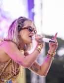 Rita Ora Performing Live at Ruisrock 2019 in Turku