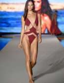 Robin Holzken at 2019 Sports Illustrated Swimsuit Runway Show at Miami Swim Week