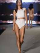 Robin Holzken at 2019 Sports Illustrated Swimsuit Runway Show at Miami Swim Week