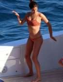 Sara Sampaio in Bikini on Holiday in Capri