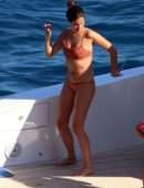 Sara Sampaio in Bikini on Holiday in Capri