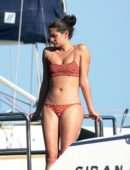 Sara Sampaio in Bikini on Holiday in Capri