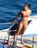 Sara Sampaio in Bikini on Holiday in Capri