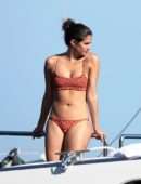 Sara Sampaio in Bikini on Holiday in Capri