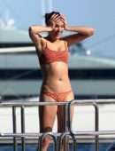Sara Sampaio in Bikini on Holiday in Capri