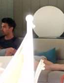 Sophie Turner in Swimsuit on a Yacht in Italy