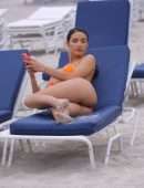 Tao Wickrath Booty in Bikini at Miami Beach
