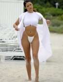 Tao Wickrath in a Bikini in Miami Beach