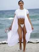 Tao Wickrath in a Bikini in Miami Beach