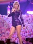 Taylor Swift Leggy, Performing Live at 2019 Amazon Prime Day Concert in New York