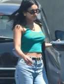 Vanessa Hudgens Pokies and Austin Butler Leaving a Restaurant in Los Feliz, California