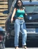 Vanessa Hudgens Pokies and Austin Butler Leaving a Restaurant in Los Feliz, California